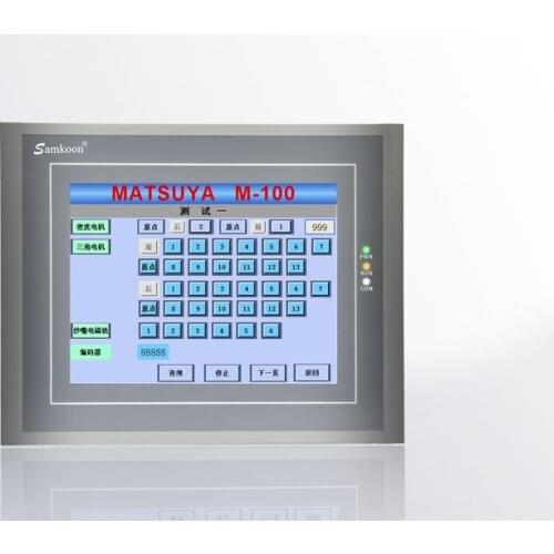 Freeship Original SAMKOON HMI Touch Panel EA-070B with Program Cable & Software, EA070B 7'' 800x 480 Display,COM:RS232/422/485