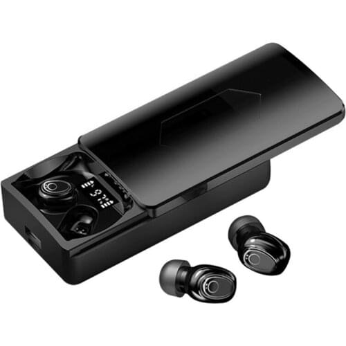 RISE-TWS Wireless Earphones Bluetooth 5.0 Earbuds Sports In-Ear Stereo Headphones Waterproof Headsets 10000MAh Charging Box