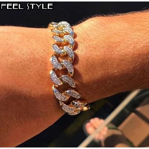 Feel style Men's Silver Bracelets