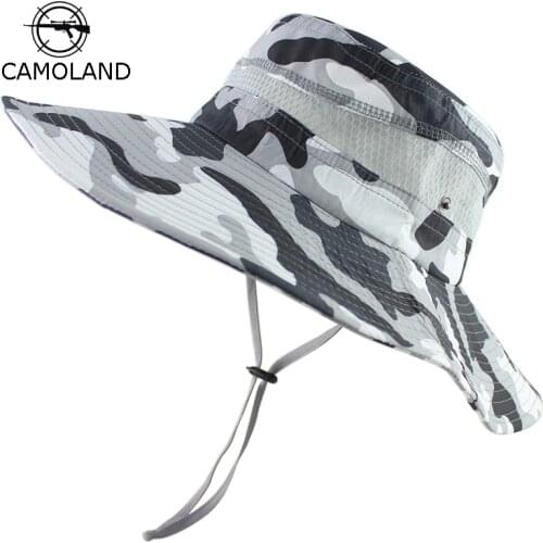 UPF 50+ Sun Hat Bucket Summer Men Women Fishing Boonie Hat Sun UV Protection Long Large Wide Brim Mesh Hiking Outdoor Beach Cap