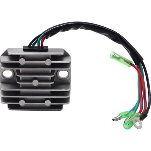 Motorcycle Metal Voltage Regulator Rectifier For Yamaha F9.9 F9.9B 1990-2006 F13.5 F13.5A T9.9 T9.9 FT9.9 FT9.9 OEM:6G8-81960-A1