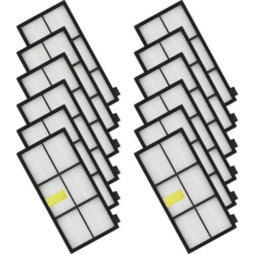 12pcs Heap filter kit for iRobot Roomba 800 900 Series 870 880 980 Vacuum Cleaner Accessories parts replacement