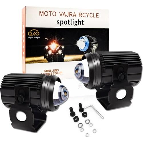 Night knight Motorcycle Headlight Super Bright Spotlights Running Lights High/Low Headlamps High-Power LED Laser Guns Lamp Bulbs