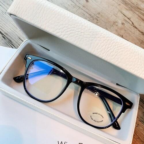 Eyewear Large Classical Round Shape TR Anti-blue Light Design Men Women Fashion Optical Full Frame Eyeglasses JDA3062