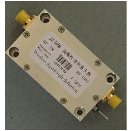 Radio Frequency Microwave Power Amplifier 0.1-1.5G 1.2G 1.4G Analog Map Transmission GPS Power Amplifier 5W