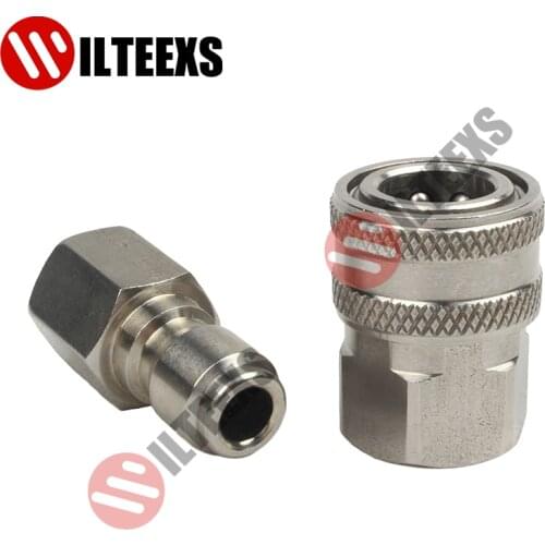 Pressure Washer PA Quick Connector High Pressure Car Washer PA Quick Coupler Set Ball Quick Coupling Accessories