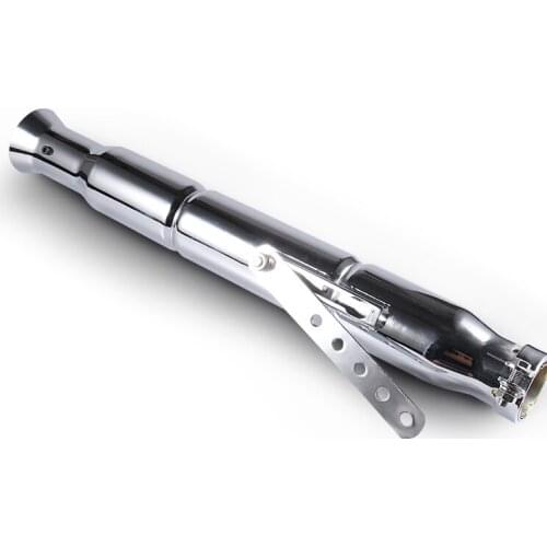 Universal Motorcycle Metal Iron Exhaust Pipe Muffler Tube Custom For Harley Honda Yamaha Suzuki Kawasaki Cruiser Chopper