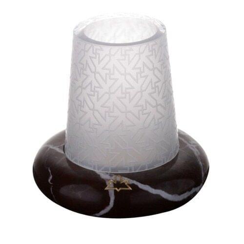 Arte Home Seljuk Embellishment Burgundy Gold Candle Holder