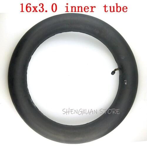 1pcs 16X3.0 Inner Tube Electric Scooter & E Bikes, Electric tricycle 16*3.00 Tube Bent Valve Stem Free shipping