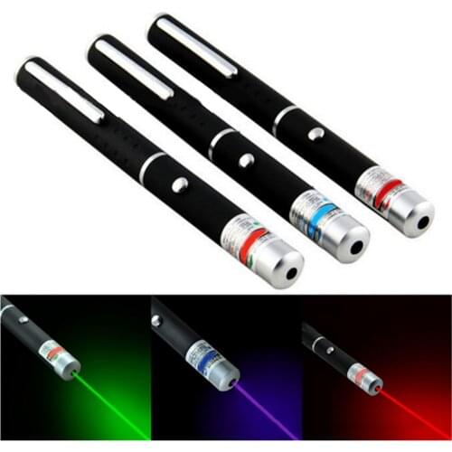 1Pcs Red Blue Green Laser Sight Pen 5MW High Power Lazer Pointer 650Nm 532Nm 405Nmt Pen Powerful Laser Meter Tactical Pen