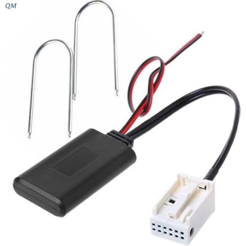 13MF 12Pin Module Wireless Radio Stereo AUX-IN Adapter For Peugeot 207 307 407 308 Citroen C2 3 RD4