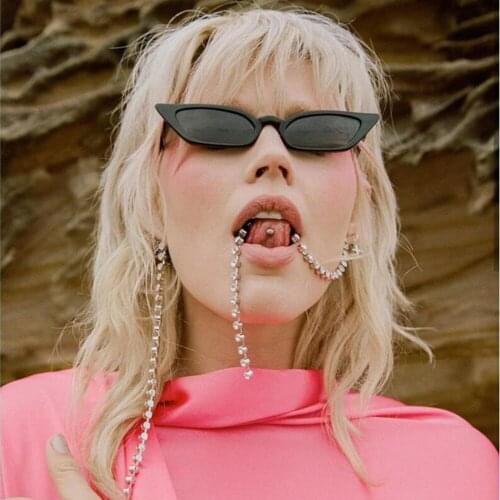 2021 Women Sexy Riding Sunglasses Fishing Vintage Cateye Small Cat Eye Goggles UV400 Retro Fashion Cycling Sun Glasses Accessori