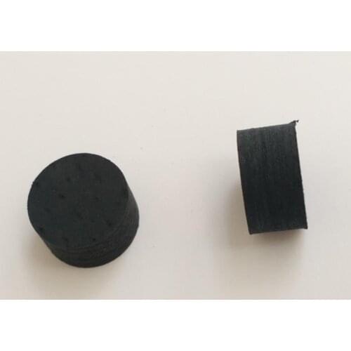 Free shipping 3pcs/lot black 14mm billiard pool cue tip 9layers pigskin SS/S/M/H leather tip can Customize high quality