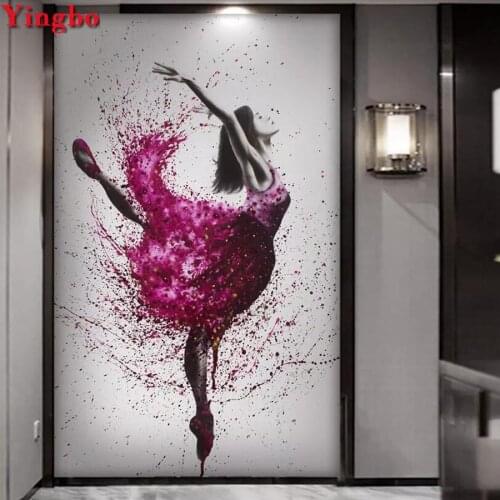 Large DIY Diamond Painting Abstract Ballet Girl 5D Full Drill Mosaic Embroidery Cross Stitch Hobbies Art Crafts Home Decor