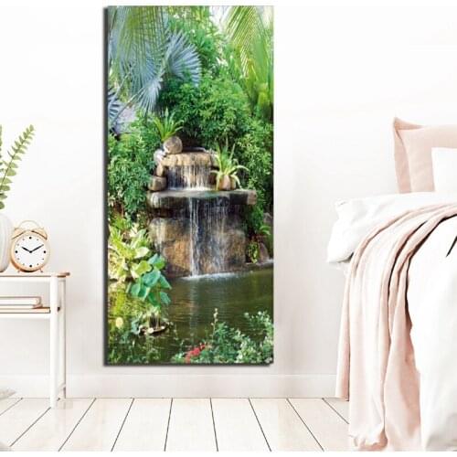 Canvas Painting Pictures Modular Decorative On The Wall For Living Room Art Sofa Backdrop Modern Pictures Landscape No Frame