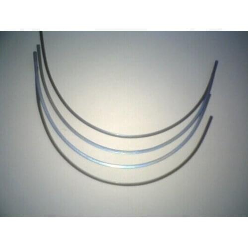 Nitinol shape memory alloy flat wire 20cm lenght,super elastic,Nitino Flat Wire for bra,50 pairs wholesale,Paypal is available
