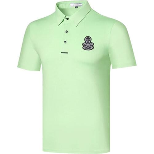 Golf Clothing Men‘s Short-sleeved T-shirt Quick-drying Material Ball Jersey Shirt