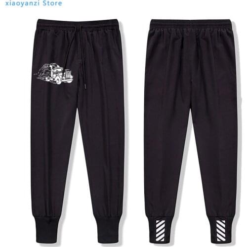 Truck Print sweatpants New Fashion Men Women long trousers Transformers Truck Print Hip Hop sportswear unisex pants