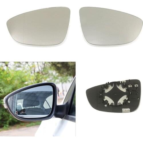 Car Replacement Left Right Heated Wing Rear Mirror Glass for VW Jetta Passat B7 CC Bora Bettle Scirocco 3C8 857 521 3C8 857 522