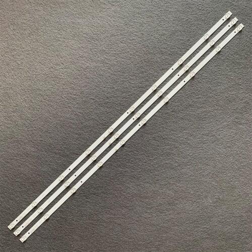 LED Backlight strip 10 lamp For BBK 50LEM-1043\FTS2C D50-M30 v500dj6-qe1 JS-D-JP50DM-A101EC (80510) 101EC 6V/leds