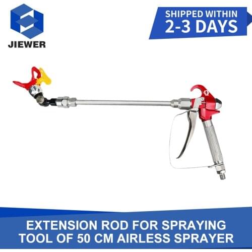 Professional Airless Sprayer Painting Tool Extension Rod With Tip Protection Cover Nozzle Holder Spray Gun Tool Parts 1 Pc