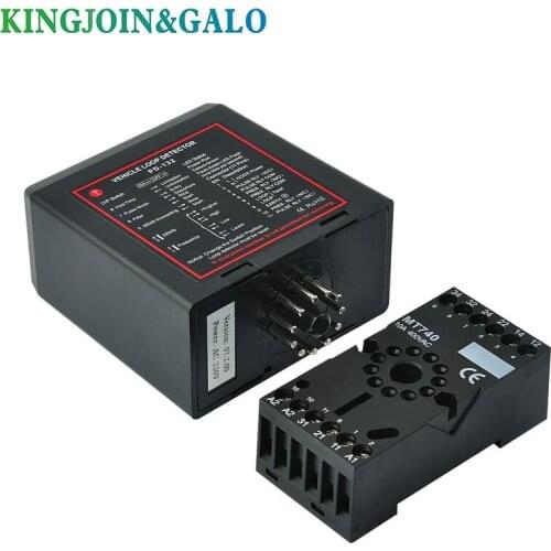 Parking Barrier Control// Motorised Gates Doors inductive loop detector PD132 /Vehicle Sensors 110V 120V//220/230V/24V /12V