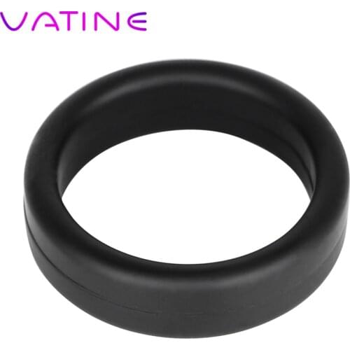 VATINE Elastic Penis Ring Dildo Extender Delay Ejaculation Male Masturbator Sex Toys for Men Cock Ring Adult Products