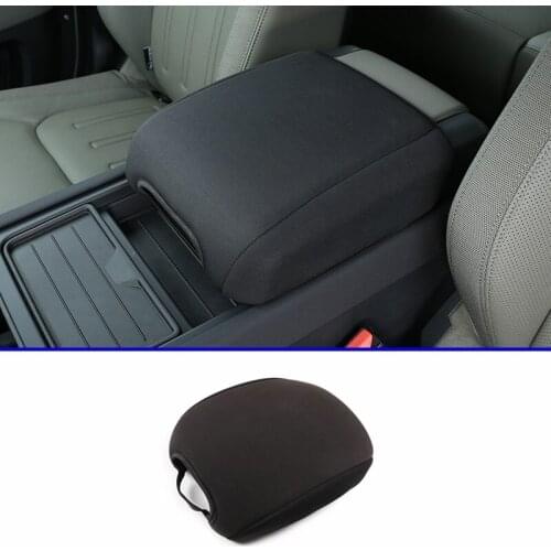 For Land Rover Defender 2020 Car Accessories Sponge Cloth Black Seat Center Armrest Box Protective Cover