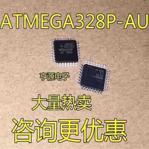 1-10PCS ATMEGA328P-AU ATMEGA328P-U QFP ATMEGA328-AU TQFP ATMEGA328P MEGA328-AU In Stock