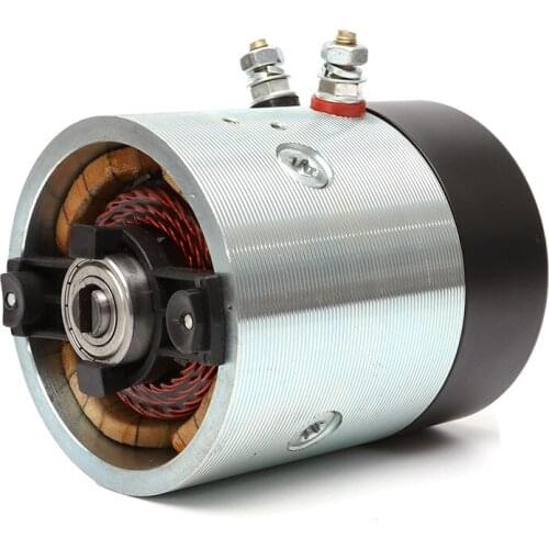 12V 1.6KW, 24v2.5kw DC Motor Power Unit Motor Copper Wire Movement The Brush DC Motor Electrical 12v, 24v Micro-motor