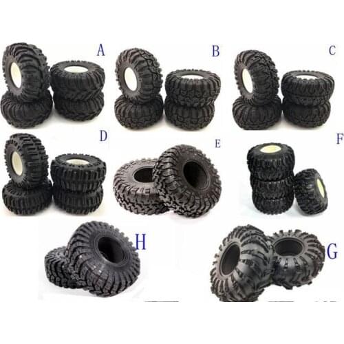 2.2" 125mm tires AX10 wraith For Cross PG4S CAPO JKMAX ACE-1jjAXXAS TRX4 AXIAL SCX10 RC8WD D90 D110 TF2 TAmiya CC01 CR01 FJ40