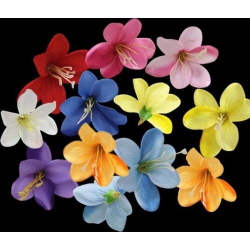 50PCS,4-5CM Small Fabric Water Lily Heads Real Touch Silk Calla Lilies,DIY Table Artificial Flower Arrangements,Florist Supplies