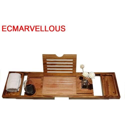 Bathroom Wine Accessoires Mensola Porta Libri Vassoi Vasca Book Holder Shelf Plateau Baignoire Accessories Bath Tub Bathtub Tray