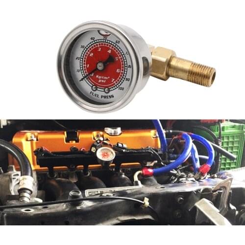 Automobile general oil gauge, modified shockproof automobile gauge, precise oil pressure gauge