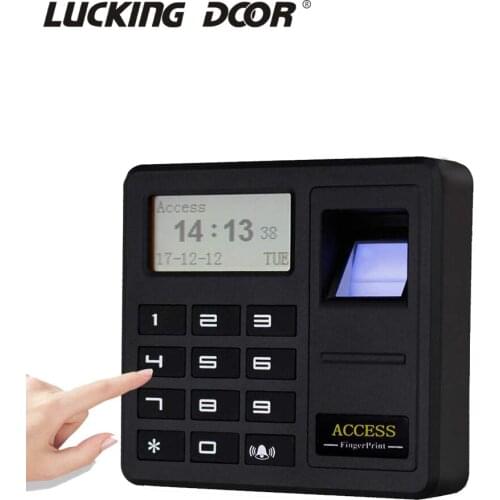 Standalone Fingerprint Access Control Optional 125KHZ RFID 13.56MHZ IC Card Reader Biometric Door Access Control Keypad Password