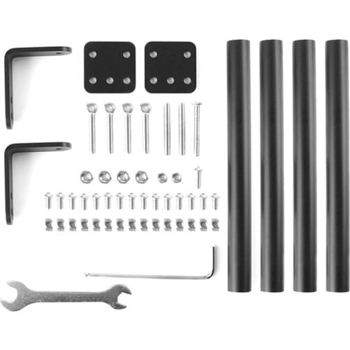 For Creality Ender-3 3S 3Pro V2 3D Printer Supporting Pull Rod Kit Aluminum Alloy Tie Rod Set Fixed Support Frame Kit