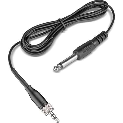 Instrument cable for wireless guitar system