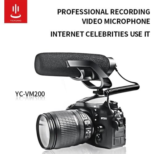 3.5mm Digital Talk Video Recording Microphone Interview HD Sound Mic for phone/SLR DSLR Camera Microphone