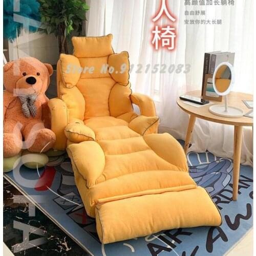 Lazy sofa tatami bed folding bay window chair balcony seat back recliner single chair mini recliner