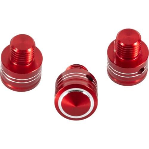 Motorcycle Mirror Hole Plugs M10x1.25 Mirror Screws Aluminum Universal Accessories for Street Bike Scooter Dirt Bike Cafe Racer