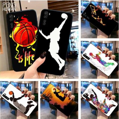 PENGHUWAN Sport Basketball Soft Phone Case Capa for Huawei P40 P30 P20 lite Pro Mate 30 20 Pro P Smart 2019 prime