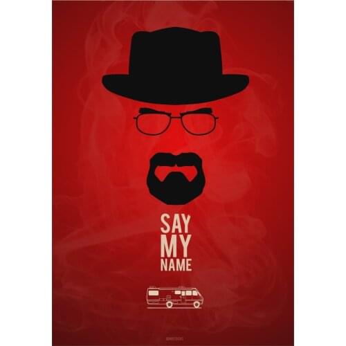 Breaking Bad movie retro Poster Vintage Kraft Paper Retro Wall Sticker Bar Cafe Decoration Home Decor Gift A3