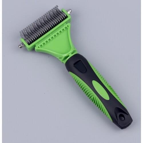 Pet Long Curly Hair Cleaner Comb Grooming Pets Hair Removal Comb Knot Cutter Brush Cat Dog Grooming Deshedding Tool