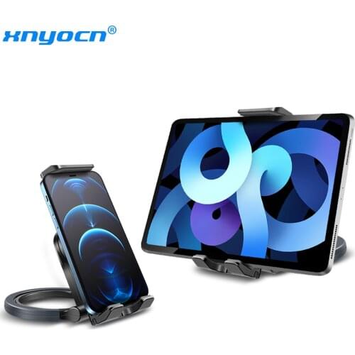 Adjustable Tablet Wall Mount, Foldable Tablet Stand Holder For iPad Pro 12.9" iPhone12 Samsung Xiaomi Huawei Mobile Phone Mount