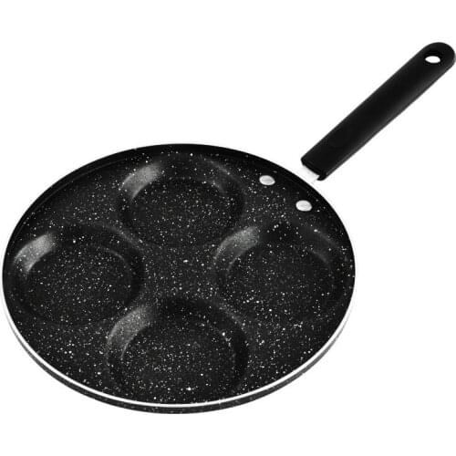 4-hole Frying Pot Thickened Omelet Pan Non-stick Egg Pancake Steak Pan Cooking Egg Ham Pans Breakfast Maker
