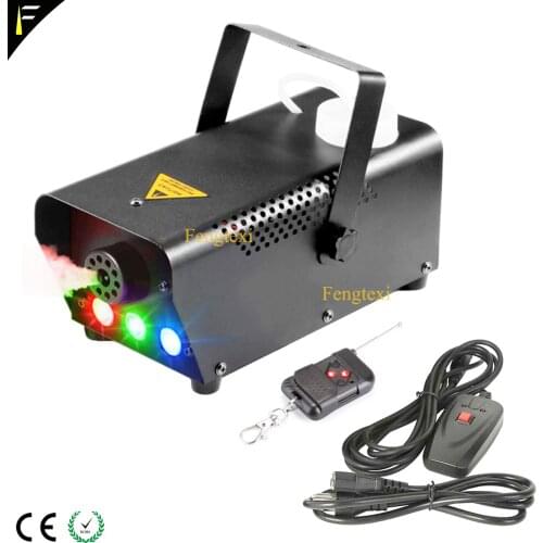 Stage Show Wedding Device Small Fog Machine 400w Wireless Constant Temperature Smoke Sprayer Machine
