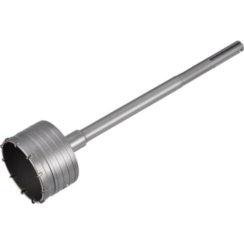 Uxcell 95mm Wall Drill Bit Hole Saw Cutter 330mm Drilling Depth for SDS X5 Impact Drill