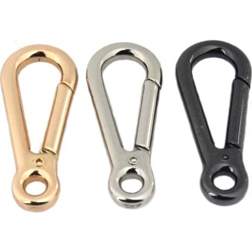 1pcs Fashion Metal Snap Hook Durable Hang Buckle for DIY Handbag Bag Purse Luggage Hardware Closure Bag Parts Accessories
