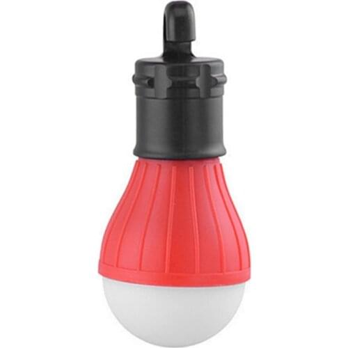 1pcs Outdoor Light Hanging Light Hiking Camping Tent Lanterns Bulb Fishing Luces Bulb Lamp White Light by Battery