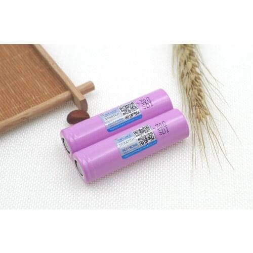 2 pcs. New 100% Varicore new original INR18650 30Q 3000 mAh Battery INR18650 Energy Lithium Battery Battery